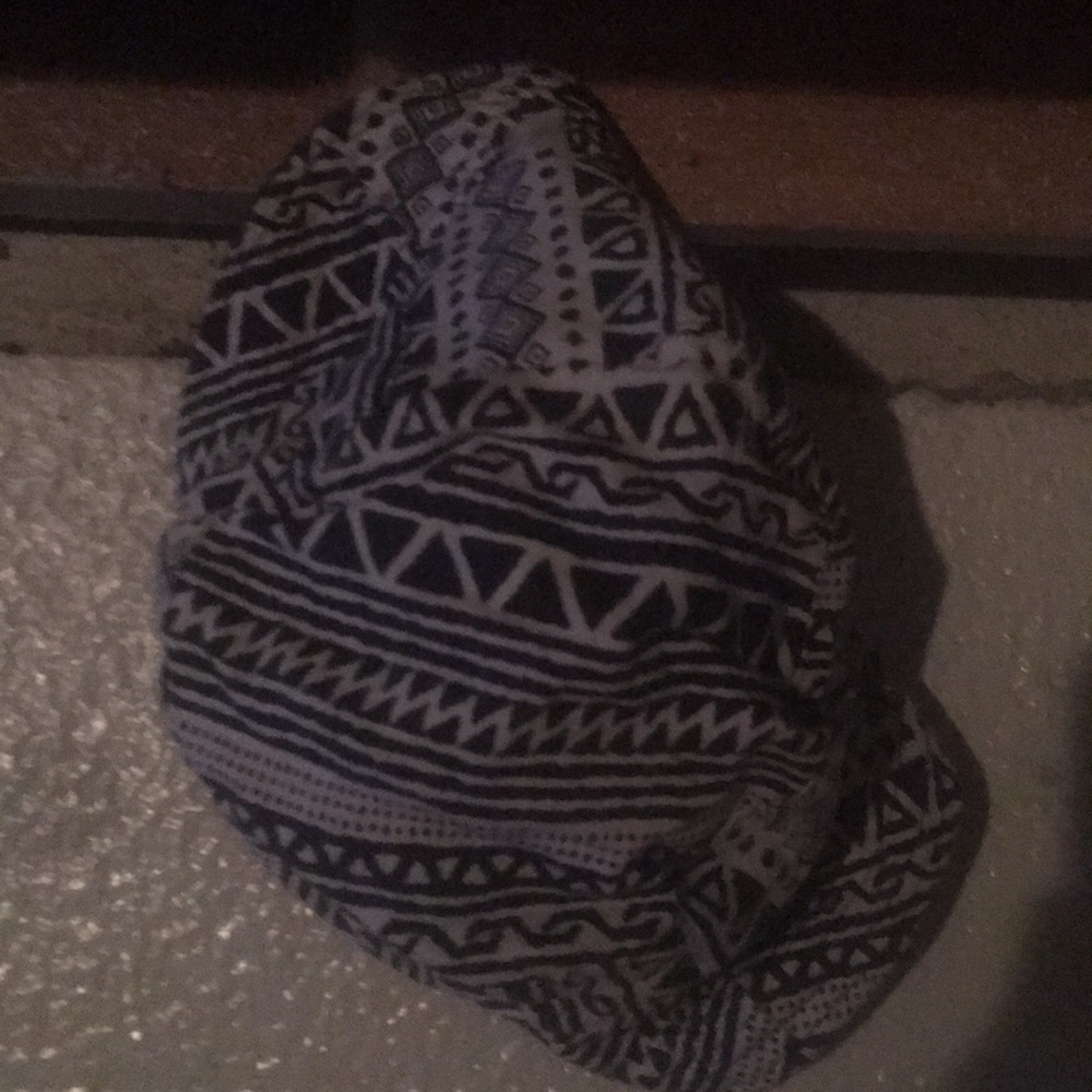 Black and white Bucket Hat